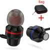 Ptm M5 Headphones Professional In-Ear Earphone Metal Heavy Bass Noise Canceling Earbuds Headset With Microphone For Mobile Phone