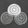 New Arrived Eyelash Extensions Glue Holder Disposable Plastic Glue Pallet Glue Stand Pads For Eyelash Extensions 4.7Cm