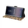 For Samsung Galaxy Note 8 9 Case Leopard Pu Leather Card Holder Cover For S7 Edge S8 S9 Plus S10 E Wallet Flip Stand Coque Capa