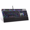 Original Motospeed Ck108 Rgb Blue Switch Mechanical Russian Keyboard Gaming Wired Led Backlit Backlight For Gamer Pc Desktop