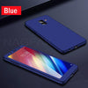 Nagfak Luxury 360 Full Cover Phone Case For Samsung Galaxy A7 A8 J4 J6 J8 Plus 2018 Case Protection Cover A7 2018 With Glass