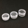 20Pcs/Lot 2G 3G 5G Portable Plastic Cosmetic Empty Jars Clear Bottles Eyeshadow Makeup Cream Lip Balm Container Pots