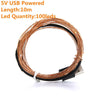 2M5M10M Strip Light Led String Lights Cooper Wire 3Aa Battery Christmas Light For Garland Holiday Fairy Wedding Party Decoration