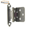 Probrico 5 Pair Self Close Cabinet Door Hinge Kitchen Cupboard Flush Hinge Antique Furniture Hardware