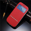 Luxury Smart Touch Slim Stand Flip Case For Samsung Galaxy S3 I9300 Back Cover Bag Terse Leather With Retail Box Window View