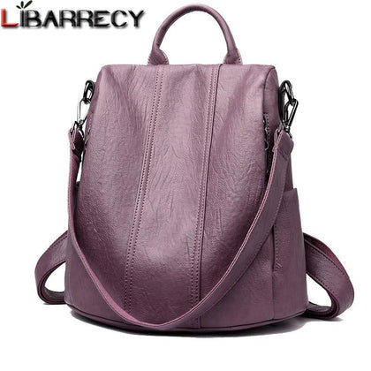 Fashion Simple Backpack Female Waterproof Backpacks for Women Large Capacity School Bags for Girls Brand Anti-theft Travel Bag