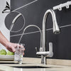Kitchen Faucets Torneira Para Cozinha De Parede Crane For Kitchen Water Filter Tap Three Ways Sink Mixer Kitchen Faucet Wf-0195
