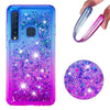 Diamond Glitter Silicone Case For Samsung Galaxy A9 2018 A9 Star Pro A9S A9200 Liquid Quicksand Bling Floating Flowing Cover