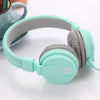 Fashion Cute Earphones Headphone Headset Candy Color Children Foldable Earphone With Microphone For Xiaomi Mp3 Smartphone Girls
