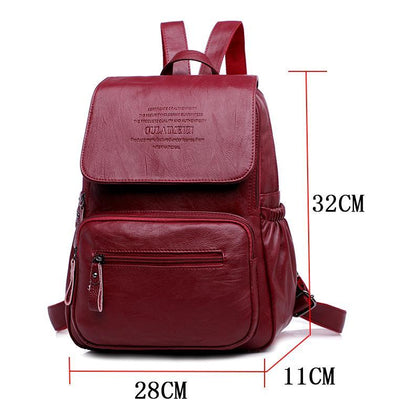 LANYIBAIGE 2018 Women Backpack Designer high quality Leather Women Bag Fashion School Bags Large Capacity Backpacks Travel Bags