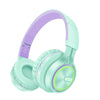B6 Wireless Headphones Bluetooth 4.1Headphone 12H Playing Time Stereo Glowing Headset Earphone With Mic For Tv Cellphone Xiaomi