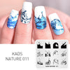 Kads Nail Art Template 36 Designs Chinese Style Ink-Painting Wordart Image Template Nail Stamping Plate Nail Art Stencils
