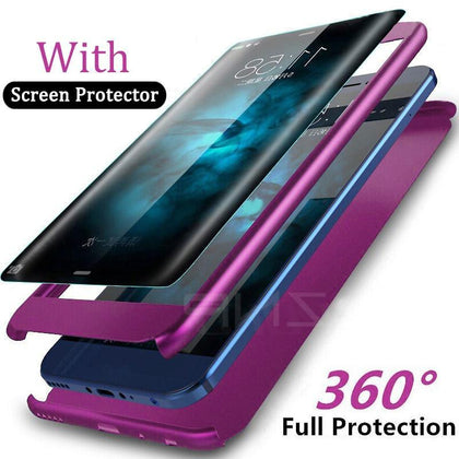 ZNP Luxury 360 Degree Shockproof Case For Samsung Galaxy S9 S8 Plus Full Cover Phone Case For Samsung Note 9 8 S7 Edge S9 Case