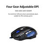 Imice Silent Wired Gaming Mouse Mute 2400Dpi Mouse Gamer 7 Button Usb Cable Optical Game Computer Mice For Laptop Video Game X7