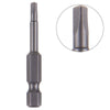 Nk Mixtos 4Pcs Triangle Screwdriver Bits Set S2 Alloy Steel Hand Tools 1.8/2/2.3/2.7Mm