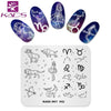 Kads 20 Design Choice 1Pc Stamp Plate Chinese Fashion Festival Ocean Sky Travel Nature Style Design Diy Image Manicure Plate