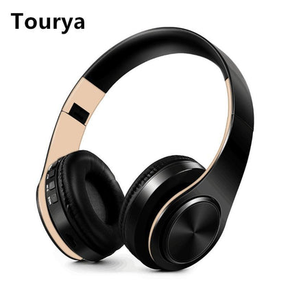Tourya B7 Wireless Headphones Bluetooth Headphone Earphone Portable Headset Earphones With Mic For PC mobile phone Xiaomi TV MP3