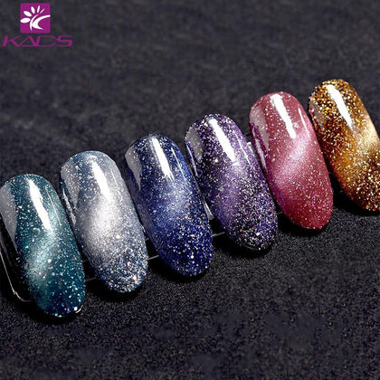 KADS 7ml Starry Cat Eye Nail Gel Polish Gel nail art Polish Gel Lacquer Soak Off Manicure uv gel nails lacquer varnish glue