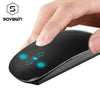 Ergonomic Usb Wireless Slim Mouse Touch Wheel Magic Mice 2.4G 800/1000/1200 Dpi Optical Mini Mause For Apple Laptop Desktop Pc