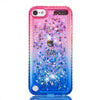 Bling Diamond Glitter Case For Apple Ipod Touch 6 Coque For Apple Ipod Touch 5 Liquid Quicksand Floating Sparkle Flowing Cover