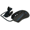 Ergonomics 3200Dpi Wired Gaming Mouse Led Optical Usb Computer Mouse Gamer Mice For Pc Laptop Computer For Csgo Lol Game (Black)