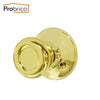 Probrico Stainless Steel Entrance/Privcy/Passage/Deadbolt Door Lock Gold Finish Door Knob Door Handle Tulip Style Dl576Pb
