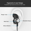 Topk F04 Bass Stereo Sport Earbuds Earphones Wired Control With Built-In Microphone For Iphone Samsung Xiaomi Huawei
