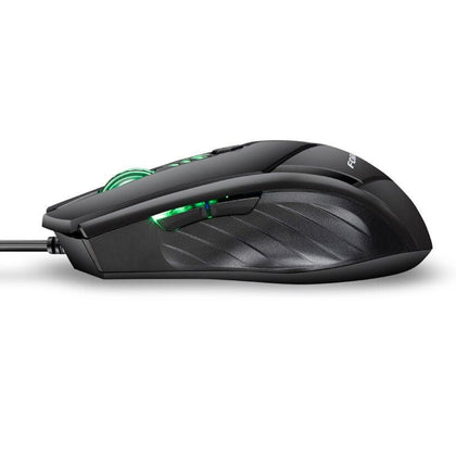 Forka Ergonomic Frosted Wired Gaming Mouse 6Buttons 2400DPI Adjustable Silent Click Optical USB Computer Mouse for PC Laptop