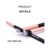 Diolan 8Pcs Eyeshadow Brush Eyebrow Full Professional Makeup Brush Set Beauty Cosmetics Kits Eyelash Brochas Maquillaje (8Pcs Brush No Box)