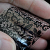 Lace Flower Pattern Nail Foil Decals Black & White Gel Diy 3D Sticker Polish Nail Art Decoration Tool Without Adhesive