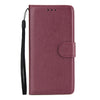 For Samsung Galaxy A7 2018 Leather Case On For Samsung A7 2018 A750 Cover Classic Style Solid Color Flip Wallet Phone Case Coque