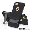 For Apple Iphone 6 6S S 7 8 Plus + Cases Luxury Shockproof Rugged Hybrid Stand Case For Iphone 8 Plus 7 6S  6 Full Phone Cover