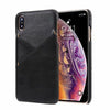 For Iphone Xs Max Genuine Leather Phone Case For Iphone Xs Max Xr X 7 8 Plus 8Plus Ckhb Cowhide Ultra Slim Card Slot Back Cover