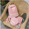 Fashion Women 2018 Cute Backpack For Teenagers Children Backpack Set 2Pcs Backpack Shoulder Bag Girls Backpacks Feminine Packbag