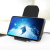 Qi Wireless Charger Metal Aluminum Stand Holder Fast Charing For Iphone X Xs Max Samsung S8 S10 9 Adaper Wireless Qucik Chargers