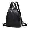 Fashion Leisure Women Backpacks Women'S Pu Leather Backpacks Female School Shoulder Bags For Teenage Girls Travel Back Pack
