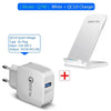 Qi Wireless Charger Holder For Iphone X Xs Xr Huawei 20 Pro 10W Fast Wireless Charging For Samsung Galaxy S8 S9 Plus Note 8 9