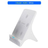 Qi Wireless Charger Stand Holder Dock For Iphone X Xs Max Xr Adapter Qc3.0 Fast Wireless Charging 10W Charger For Samsung Huawei