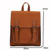 Fashion 2 Pcs/Set Leather Women Backpacks For Teenagers Female Back Pack Large Capacity Pu Travelling Bags Vintage School Bag