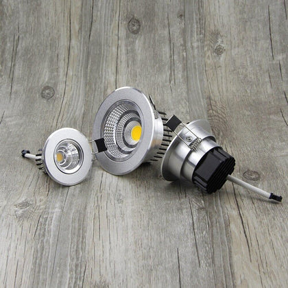 Dimmable LED Downlight COB Ceiling Spot Lighting 6W 9W 12W 15W Led Bulb Bedroom Kitchen Indoor ceiling recessed Lights 