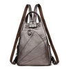 Fashion Leisure Women Backpacks Women'S Pu Leather Backpacks Female School Shoulder Bags For Teenage Girls Travel Back Pack