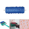 1Pcs 5" Patterned Roller Embossed Paint Rubber Roller Sleeve Wall Texture Stencil Brush 3D Pattern Decor Wallpaper Decoration