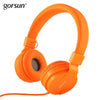 Bass Headphones, Lightweight Stereo Foldable Wired Headphones For Kids Adjustable Headband Headset For Phones Computer Pc Music