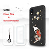For Iphone Xr Xs 10S Max X 8 7 Plus Case 3D Relief Matte Soft Back Cover Licoers Official Case For Iphone X R S 7Plus 8Plus Case