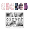 Kads Nail Art Template 36 Designs Chinese Style Ink-Painting Wordart Image Template Nail Stamping Plate Nail Art Stencils