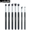 Jaf Brand 7 Pcs/Set Professional Portable Makeup Brushes Of Eye Blending Eyeshadow Smudge Shading Eyebrow Brushes Je07Ssy-B