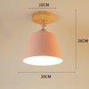 Led Ceiling Light Modern Wood Ceiling Lamp Vintage Plafondlamp Living Room Colorful E27 Plafonnier Lamparas Techo Deckenleuchten