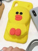 Oryksz 3D Cartoon Totoro Hand With Phone Case For Iphone 6 6S 7 8 Plus Cases For Iphone X Xr Xs Max Silicone Back Cover Fundas