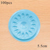 16 Hole Disposable Plastic False Eyelash Glue Holder Pallet Lashes Extension Glue Pads Holder Gasket For Eyelash Extension