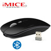 Wireless Mouse Silent Bluetooth Mouse Wireless Computer Mouse Rechargeable Usb Mause Ergonomic Mice Noiseless For Pc Laptop Mute